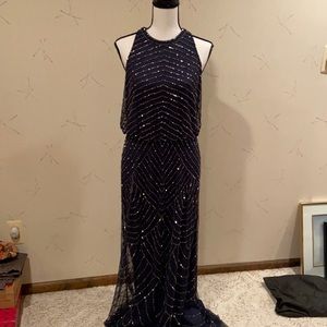 A beautiful full length evening dress perfect condition worn once